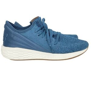 New Balance Fresh Foam Cruz Sneakers Womens 10 Mesh Fabric Teal Blue Like New